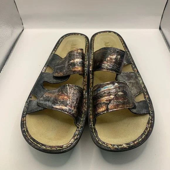 Alegria Camille Earthen size 39 sandals slip on 8.5US - Picture 5 of 11
